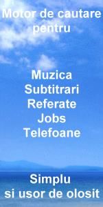 banner  :hi: motor de cautare pentru muzica, referate, jobs, telefoane